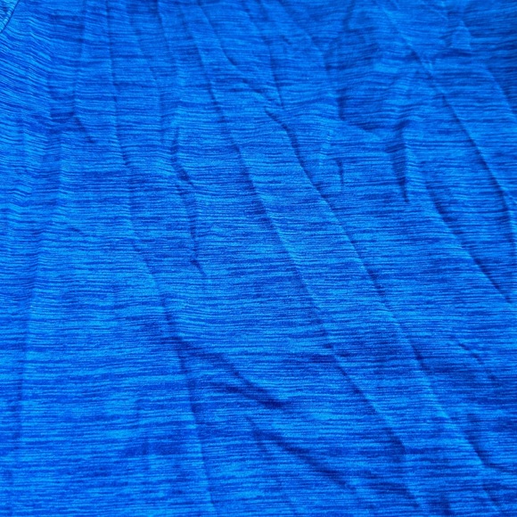 Under Armour Youth Graphite Blue Heathered Short Sleeve Dri Fit Tee / Size 4 - Picture 5 of 6